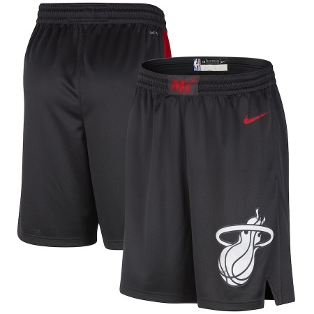 Homme Miami Heat Shorts 2023-24 Nike City Edition Swingman